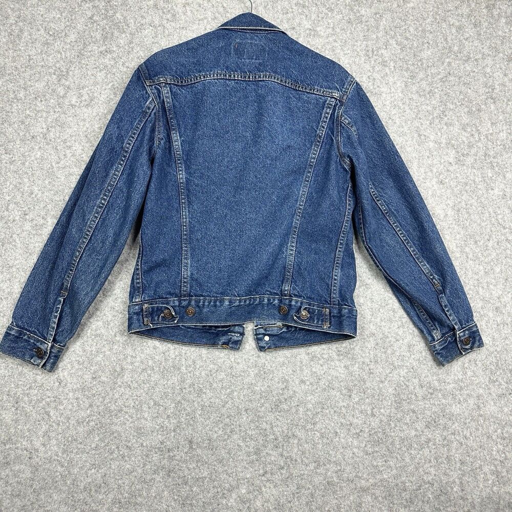Vintage Levis Type III Trucker Jacket Mens 36R 4 Pockets 80s USA Made 70506* - Picture 6 of 16